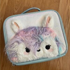 Justice llama lunch bag